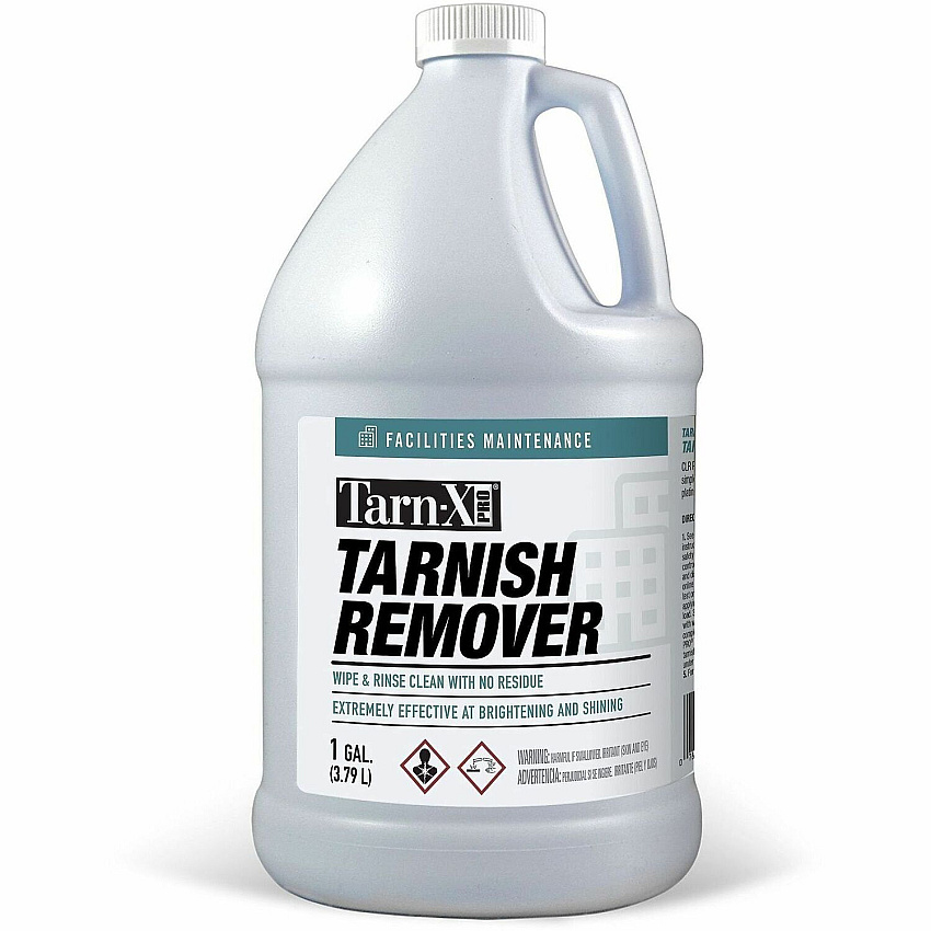 TARN-X PRO Tarnish Remover For Multipurpose, Multi Surface - 128 fl oz (4 quart) - 0.85 to 1.05 pH - Acidic Scent - Recommended For: Tarnish Remover - Residue-free, Non-flammable - Colorless - 4 / Carton (FMTX1284PRO)