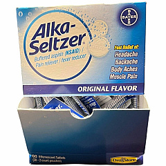 Lil' Drug Store Alka-Seltzer Tablets For Heartburn, Acid Indigestion, Sour Stomach, Pain, Headache - 30 / Box (64038) Lil' Drug Store Alka-Seltzer Tablets For Heartburn, Acid Indigestion, Sour Stomach, Pain, Headache - 30 / Box (64038)