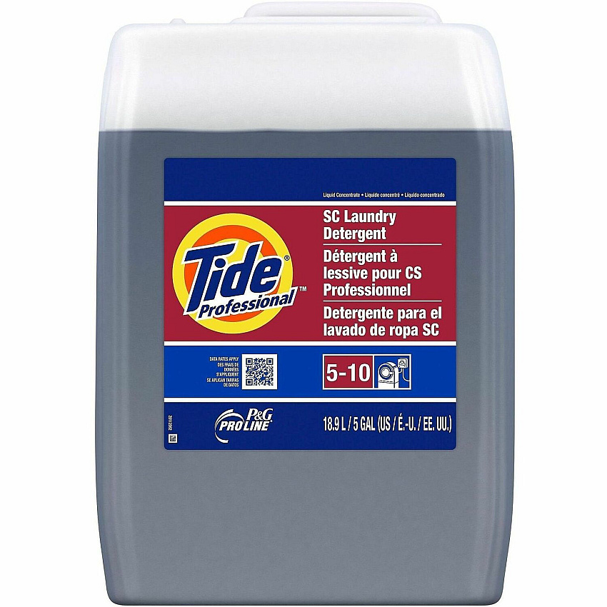 Tide Liquid Laundry Detergent For Multipurpose - Concentrate - Liquid - 640 fl oz (20 quart) - 8.1 to 8.5 pH - 129 Loads - Recommended For: Stain Remover - Benzene-free, BPA-free, Lead-free, Mercury-free, Cadmium-free, PAHs-free, Phthalate-free, T (70672)