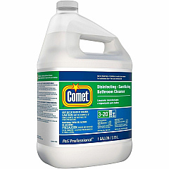 Comet Disinfecting Bath Cleaner For Bathroom, Multi Surface, Restroom - Liquid - 128 fl oz (4 quart) - Citrus Scent - Recommended For: Stain Remover, Soap Scum Remover - Non-abrasive, Deodorize, No-rinse - White Jug - 3 / Carton (20542) Comet Disinfecting Bath Cleaner For Bathroom, Multi Surface, Restroom - Liquid - 128 fl oz (4 quart) - Citrus Scent - Recommended For: Stain Remover, Soap Scum Remover - Non-abrasive, Deodorize, No-rinse - White Jug - 3 / Carton (20542)