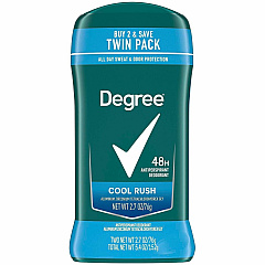 Degree Men Cool Rush Antiper. & Deodorant Arctic - 2 Day - 2 / Pack (02670)