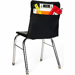 Seat Sack 1-Pocket Seat Sack 1 Pocket(s) - 1 Compartment(s) - 17" Width x 2" Depth - Chair - Durable, Desk Space, Washable, Expandable - Black - Poly Cotton - 1 Each (30117) Seat Sack 1-Pocket Seat Sack 1 Pocket(s) - 1 Compartment(s) - 17" Width x 2" Depth - Chair - Durable, Desk Space, Washable, Expandable - Black - Poly Cotton - 1 Each (30117)