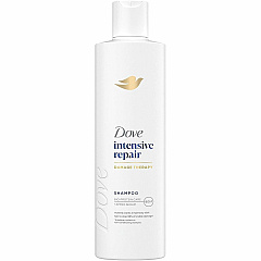Dove Intensive Repair Hair Shampoo For Curly Hair - 12 fl oz (354.9 mL) - Bottle Dispenser - Hair - White - 1 Each (08053)