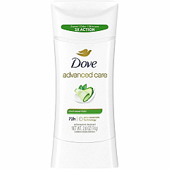Dove Advanced Care Cool Essentials Antiperspirant Deodorant Stick Stick - 2.60 oz - 3 Day - Long Lasting - 1 Each (35297)