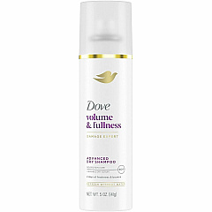 Dove Volume & Fullness Advanced Dry Shampoo For Dry Hair - 7.3 fl oz (215.9 mL) - Hair - White - Residue-free - 1 Each (45986)