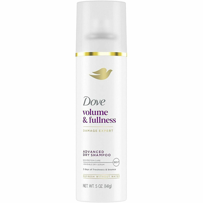 Dove Volume & Fullness Advanced Dry Shampoo For Dry Hair - 7.3 fl oz (215.9 mL) - Hair - White - Residue-free - 1 Each (45986)
