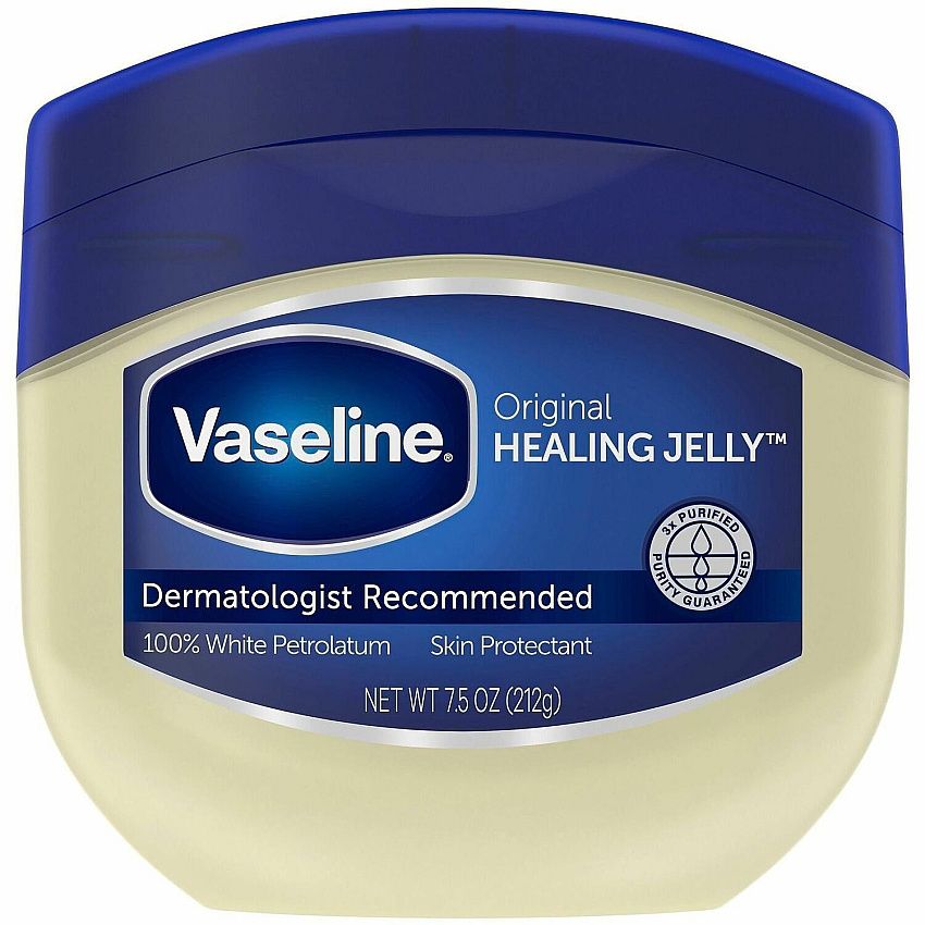 Vaseline Petroleum Jelly Original Lotion - 7.50 fl oz - For Dry, Sensitive Skin - Applicable on Hand - Skin - Hypoallergenic, Fragrance-free - 1 Each (35200)