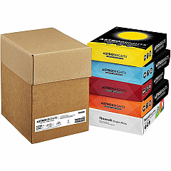 Astrobrights Colored Cardstock 65 lb Basis Weight - Acid-free, Lignin-free, Long Lasting, Printable - Assorted - 250 Sheets/Pack - 5 / Carton (91560) Astrobrights Colored Cardstock 65 lb Basis Weight - Acid-free, Lignin-free, Long Lasting, Printable - Assorted - 250 Sheets/Pack - 5 / Carton (91560)