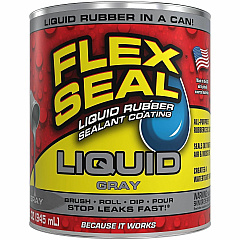 FLEX SEAL Sealant Synthetic Rubber - Gray - 2 lb - 1 - 6 / Carton (LFSGRYR32) FLEX SEAL Sealant Synthetic Rubber - Gray - 2 lb - 1 - 6 / Carton (LFSGRYR32)