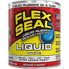 FLEX SEAL Sealant Synthetic Rubber - White - 2 lb - 1 - 6 / Carton (LFSWHTR32) FLEX SEAL Sealant Synthetic Rubber - White - 2 lb - 1 - 6 / Carton (LFSWHTR32)