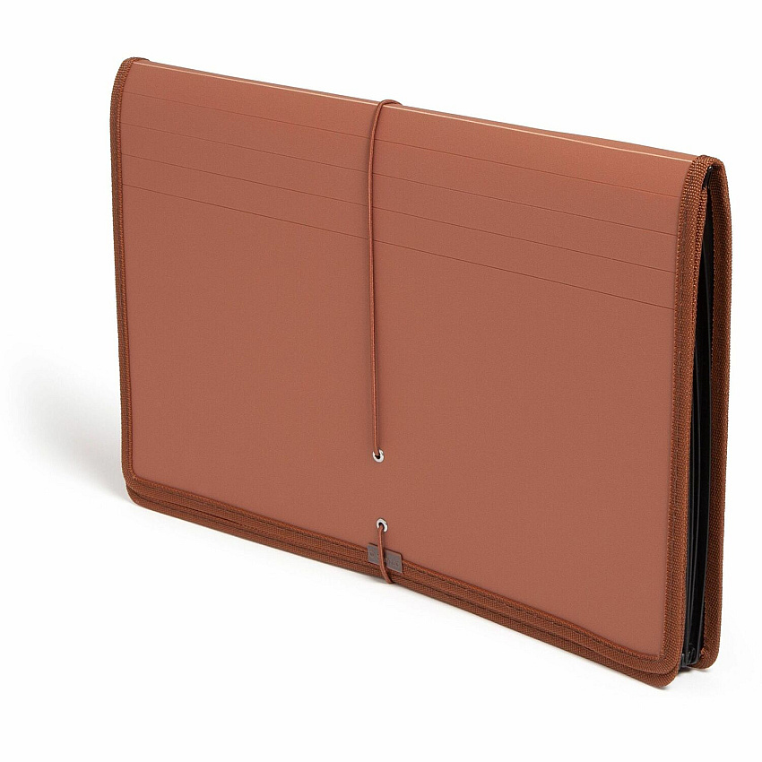 Smead TUFF Legal File Wallet 8 1/2" x 14" - 1200 Sheets Capacity - 5 1/4" Expansion - Poly, Plastic, Rubber - Redrope - Durable, Tear Resistant, Water Resistant, Reinforced Edges, Reinforced Gusset, Card Holder - 1 Each (73789)