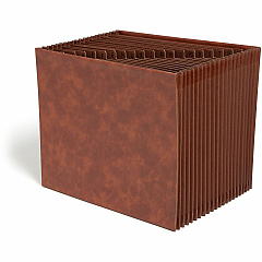 Smead TUFF Letter Expanding File 8 1/2" x 11" - 4200 Sheets Capacity - 21 Pocket - Top Tab Location - Assorted Tab Position - 20 Divider - Vegan Leather - Brown - Durable, Reinforced Gusset, Reinforced Edges, Water Resistant - 1 Each (73786) Smead TUFF Letter Expanding File 8 1/2" x 11" - 4200 Sheets Capacity - 21 Pocket - Top Tab Location - Assorted Tab Position - 20 Divider - Vegan Leather - Brown - Durable, Reinforced Gusset, Reinforced Edges, Water Resistant - 1 Each (73786)
