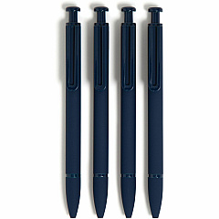 U Brands Monterey Retractable Ballpoint Pen 1 mm Bold Pen Point - Blue Ink - Midnight Blue Barrel - Writing, Home, School, Office - 1 Each (7129U0424) U Brands Monterey Retractable Ballpoint Pen 1 mm Bold Pen Point - Blue Ink - Midnight Blue Barrel - Writing, Home, School, Office - 1 Each (7129U0424)