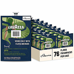 Flavia Freshpack Naturally Decaffeinated Medium Roast Coffee Compatible with Flavia Aroma, Flavia Creation 300, FLAVIA Creation 600 - Medium - Freshpack - Decaf - Kosher - Decaffeinated - 76 / Carton (48747) Flavia Freshpack Naturally Decaffeinated Medium Roast Coffee Compatible with Flavia Aroma, Flavia Creation 300, FLAVIA Creation 600 - Medium - Freshpack - Decaf - Kosher - Decaffeinated - 76 / Carton (48747)