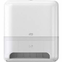 TORK Matic Hand Towel Roll Dispenser Roll Dispenser - 16.1" Height x 9.8" Width x 15.4" Depth - Plastic - White - Automatic, Hygienic, Jam-free, Lockable, Refill Indicator, See Through Window, Smart Sensor, Top Loading, Touch-free, User-friendly (5511204) TORK Matic Hand Towel Roll Dispenser Roll Dispenser - 16.1" Height x 9.8" Width x 15.4" Depth - Plastic - White - Automatic, Hygienic, Jam-free, Lockable, Refill Indicator, See Through Window, Smart Sensor, Top Loading, Touch-free, User-friendly (5511204)