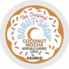 The Original Donut Shop K-Cup, Pod Coconut Mocha Compatible with Keurig Brewer - Medium - 24 K-Cup - K-Cup, Pod - Coconut Mocha - 4 / Carton (6248CT) The Original Donut Shop K-Cup, Pod Coconut Mocha Compatible with Keurig Brewer - Medium - 24 K-Cup - K-Cup, Pod - Coconut Mocha - 4 / Carton (6248CT)