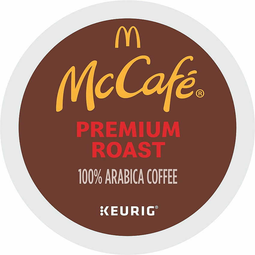 McCafe McCaf&eacute;&reg; K-Cup Premium Roast Coffee Compatible with Keurig K-Cup Brewer - Medium - 24 K-Cup - K-Cup - Premium Roast - 4 / Carton (8037CT)