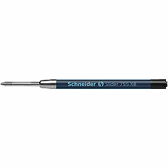 Rediform Schneider Slider 755 XB (ExtraBroad) Pen Refills 1.40 mm , Extra Broad Point - Black Ink - Water Proof, Quick-drying Ink, Smooth Writing, Wear Resistant, Stainless Steel Tip, Smudge Proof, Metal Tip, Smooth Gliding Ink, Smear Resistant - (77341) Rediform Schneider Slider 755 XB (ExtraBroad) Pen Refills 1.40 mm , Extra Broad Point - Black Ink - Water Proof, Quick-drying Ink, Smooth Writing, Wear Resistant, Stainless Steel Tip, Smudge Proof, Metal Tip, Smooth Gliding Ink, Smear Resistant - (77341)