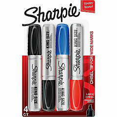 Sharpie King Size Permanent Markers (2087116) Sharpie King Size Permanent Markers (2087116)
