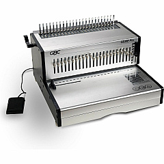 GBC CombBind CB30E Pro Punch/Bind Machine CombBind - 500 Sheet(s) Bind - 30 Punch - 12.5" Height x 18.7" Width x 20.1" Depth - Gray - 1 Each (200005) GBC CombBind CB30E Pro Punch/Bind Machine CombBind - 500 Sheet(s) Bind - 30 Punch - 12.5" Height x 18.7" Width x 20.1" Depth - Gray - 1 Each (200005)