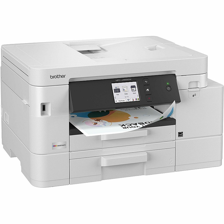 Brother MFC-J4555DW Wireless Inkjet Multifunction Printer - Color