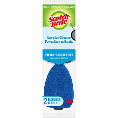 Scotch-Brite Non-Scratch Dishwand Pads 1 Pack - Blue (48312RSCRRP) Scotch-Brite Non-Scratch Dishwand Pads 1 Pack - Blue (48312RSCRRP)