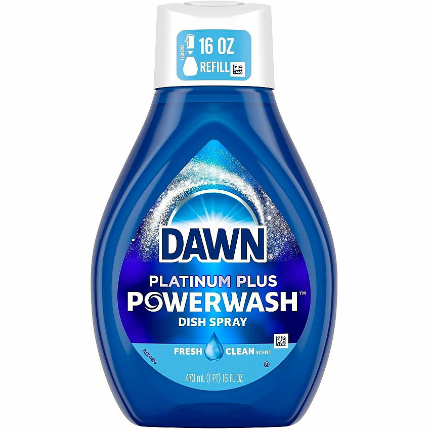 Dawn Powerwash Dish Spray For Multipurpose - Spray - 16 fl oz (0.5 quart) - Fresh Clean Scent - Recommended For: Food Remover, Grease Remover, Grime Remover - Blue - 6 / Carton (52366CT)