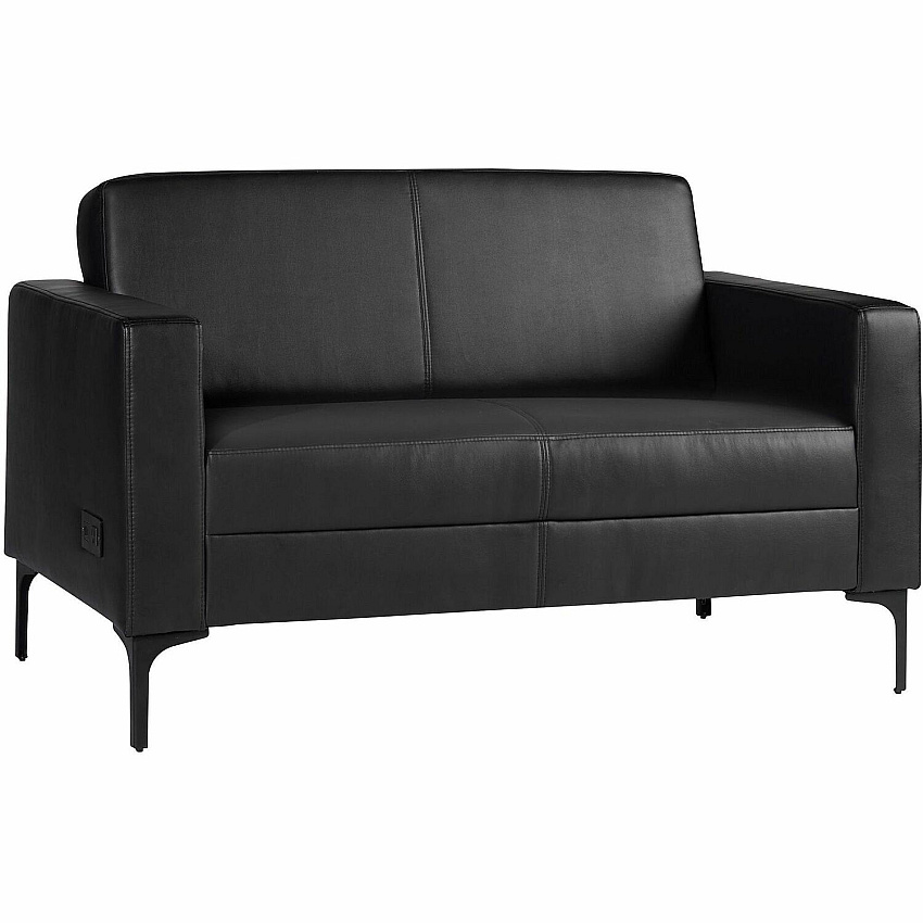 Lorell Clarke Series Loveseat with Antimicrobial Upholstery and Power 53.2" x 29.8" x 31" Overall Dimension - 1 Each (LLR86951)