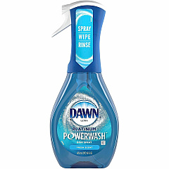 Dawn Powerwash Dish Spray For Multipurpose - Spray - 16 fl oz (0.5 quart) - Fresh Clean Scent - Recommended For: Food Remover, Grease Remover, Grime Remover - Reusable, Refillable - Blue - 6 / Carton (52364CT) Dawn Powerwash Dish Spray For Multipurpose - Spray - 16 fl oz (0.5 quart) - Fresh Clean Scent - Recommended For: Food Remover, Grease Remover, Grime Remover - Reusable, Refillable - Blue - 6 / Carton (52364CT)