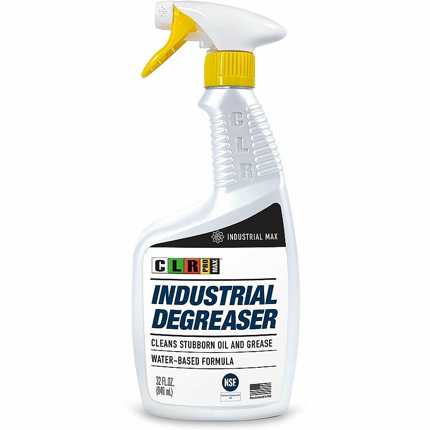 CLR Pro MAX Industrial Degreaser For Industry - Colorless - 6 / Carton (IIDEGR326P)