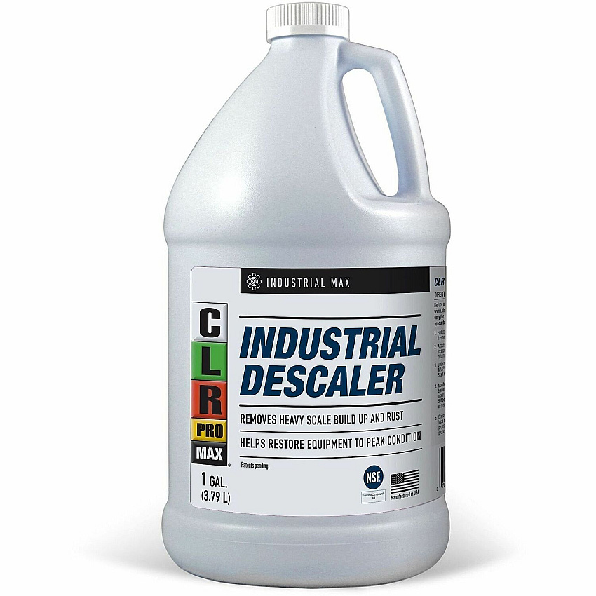 CLR Pro MAX Industrial Descaler For Industry - Orange - 4 / Carton (IIDESC1284P)