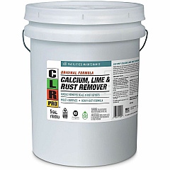 CLR Pro Calcium, Lime and Rust Remover For Multi Surface, Multipurpose - Liquid - 640 fl oz (20 quart) - 2.05 to 2.3 pH - Acidic Scent - Recommended For: Calcium Deposit Remover, Rust Remover, Limescale Remover, Soap Scum Remover, Dirt Remover (FMCLR5PRO)