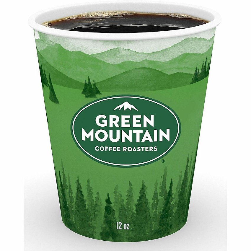 Keurig Green Mountain Coffee Cup 12 fl oz - Green - 1 Carton (9215)