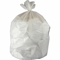 Genuine Joe Linear Low Density Can Liners 30" Length x 36" Width x 0.75 mil (19 Micron) Thickness - Low Density - White - Linear Low-Density Polyethylene (LLDPE), Polyethylene - Garbage, Can Liner - 1 Carton (GJO51100) Genuine Joe Linear Low Density Can Liners 30" Length x 36" Width x 0.75 mil (19 Micron) Thickness - Low Density - White - Linear Low-Density Polyethylene (LLDPE), Polyethylene - Garbage, Can Liner - 1 Carton (GJO51100)