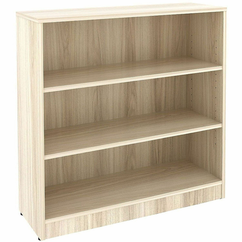 Lorell Sturdy 3-Shelf Bookcase 3 x Shelf(ves) - Modern Elm - Assembly Required - 1 Each (LLR66340)