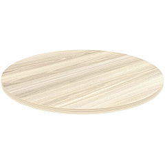 Lorell Essentials Hospitality/Conference Round Table Top Round Top - 1" Table Top Thickness x 36" Table Top Diameter - Assembly Required - Modern Elm - 1 Each (LLR66363)