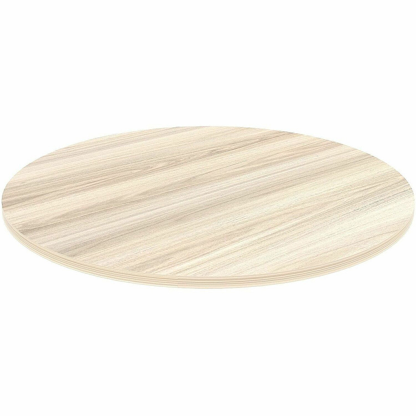 Lorell Essentials Hospitality/Conference Round Table Top Round Top - Assembly Required - Modern Elm - 1 Each (LLR66362)