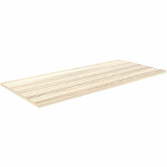 Lorell Multi-Purpose Tabletop Laminated Rectangle Top - 30" Table Top Width x 66" Table Top Depth x 1" Table Top Thickness - 1" Height - Training, Multipurpose - Assembly Required - Modern Elm - Particleboard Top Material - 1 Each (LLR66352)