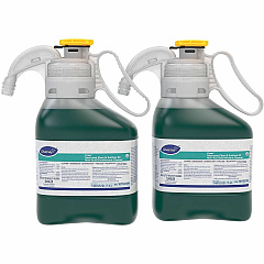 Diversey Crew Restroom Disinfectant Cleaner For Multi Surface, Multipurpose - Concentrate - Liquid - 47.3 fl oz (1.5 quart) - 6 to 8 pH - Fresh Scent - Recommended For: Virus Remover, Odor Remover - Deodorize, Disinfectant, Rinse-free, Virucid (101105993)