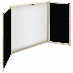 Lorell Dry-Erase Whiteboard Presentation Cabinet Melamine Surface - Hinged Door, Laminated, Door - Assembly Required - 1 Each (LLR66345) Lorell Dry-Erase Whiteboard Presentation Cabinet Melamine Surface - Hinged Door, Laminated, Door - Assembly Required - 1 Each (LLR66345)