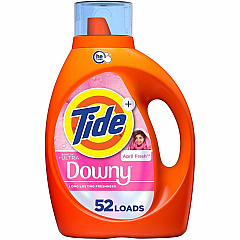Tide Liquid Laundry Detergent For Laundry - Liquid - 73 fl oz (2.3 quart) - 52 Loads - Long Lasting - Orange - 1 Each (17523)