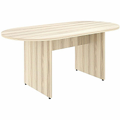 Lorell Essentials Oval Conference Table Oval - 29.5" Height x 72" Width x 36" Depth, 1.3" Thickness Table Top - Material: Laminate - Finish: Laminate, Modern Elm - Mahogany Laminate Table Top - Adjustable Floor Guide - 1 Each (LLR66370) Lorell Essentials Oval Conference Table Oval - 29.5" Height x 72" Width x 36" Depth, 1.3" Thickness Table Top - Material: Laminate - Finish: Laminate, Modern Elm - Mahogany Laminate Table Top - Adjustable Floor Guide - 1 Each (LLR66370)