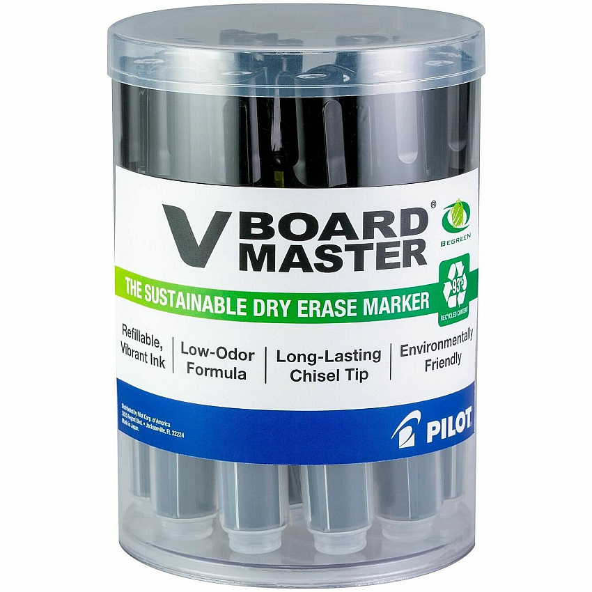 Pilot Marker Black Ink - 15 / Pack (21924)