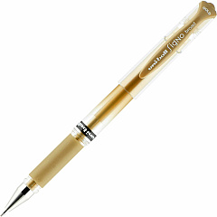 uni-ball uniball™ Gel Impact Metallic Ink Pen 1 mm Bold Pen Point - Gold, Metallic Ink - Gel-based - Writing, Drawing, Journaling, Project, Planner - 12 / Dozen (60767) uni-ball uniball™ Gel Impact Metallic Ink Pen 1 mm Bold Pen Point - Gold, Metallic Ink - Gel-based - Writing, Drawing, Journaling, Project, Planner - 12 / Dozen (60767)