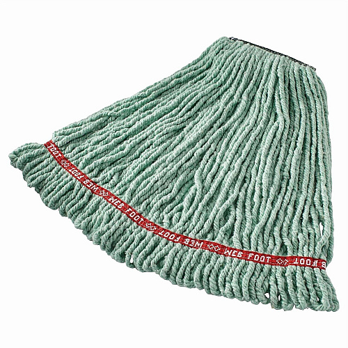 Rubbermaid Commercial Web Foot Dust Mop Refill Green - 1.25 lb - 6 / Carton (A21206GR)