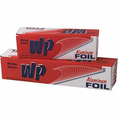 WP Foodservice Aluminum Foil 12" Width x 1000 ft Length - Sturdy - Aluminum Foil - Silver - 1 Each (221)