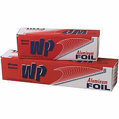 WP Foodservice Aluminum Foil 12" Width x 500 ft Length - Sturdy, Heavy Duty - Aluminum Foil - Silver - 1 Each (226)
