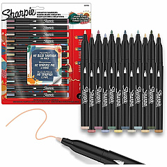 Sharpie Creative Markers Water Based, Acrylic Based - Multipurpose - 12 / Pack (2221924) Sharpie Creative Markers Water Based, Acrylic Based - Multipurpose - 12 / Pack (2221924)