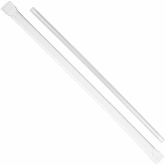 Karat Straw 7.8" Height x - Clear - 500 / Box (KS10135) Karat Straw 7.8" Height x - Clear - 500 / Box (KS10135)