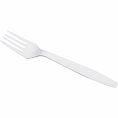 Karat Wrapped Fork, Heavy-Weight/White Fork - Fork - Restaurant, Cafeteria - Polypropylene Plastic - White - 1000 / Carton (U3530W) Karat Wrapped Fork, Heavy-Weight/White Fork - Fork - Restaurant, Cafeteria - Polypropylene Plastic - White - 1000 / Carton (U3530W)